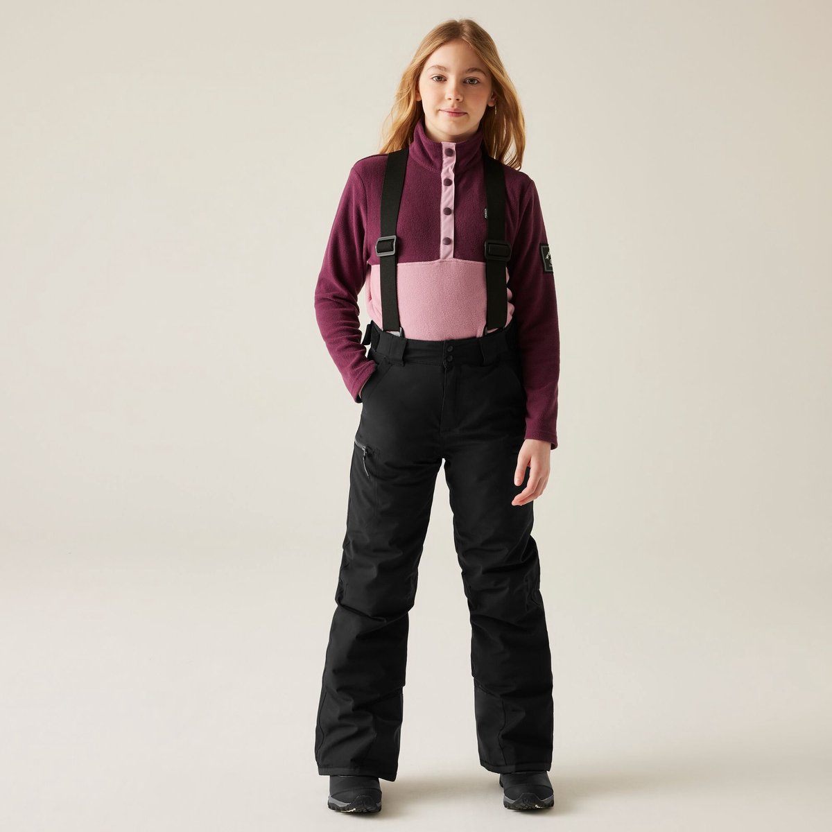 Dare2b Pow Ii Broek 15-16 Years Jongens Meisjes Zwart