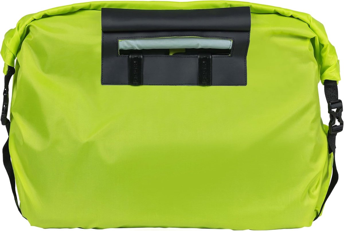 Solacis Fietstas enkel - Enkele fietstas waterdicht - Fietstas achter - Bagagedrager - Fietsaccessoires - Fietsen - School - Werk - Boodschappen - Must have!