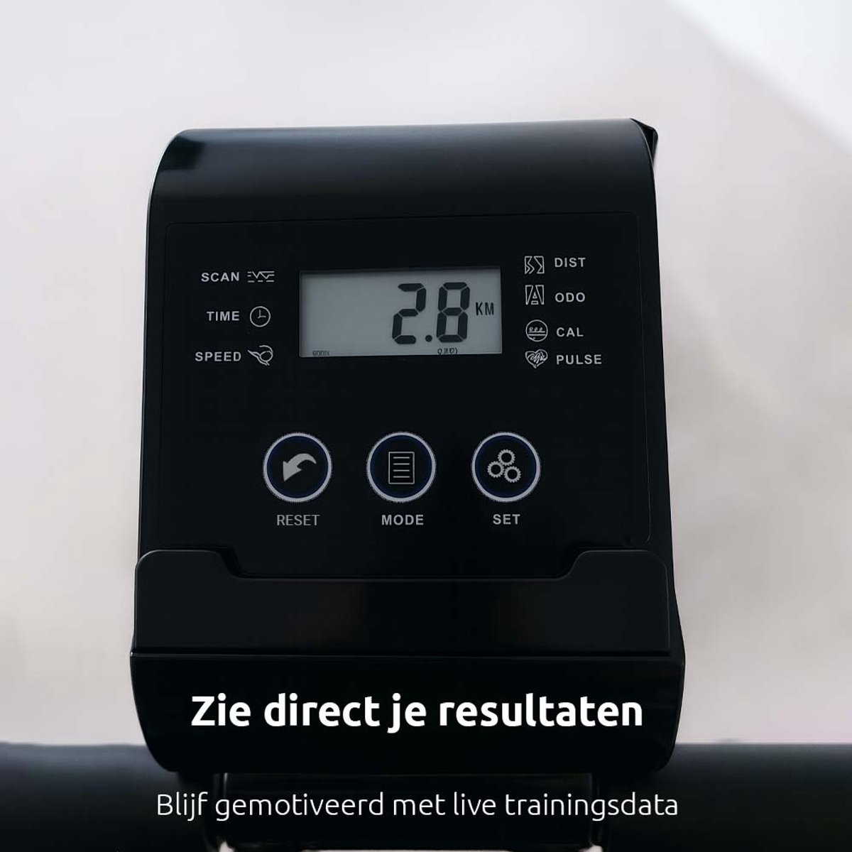 BluMill X-Bike Hometrainer met Scherm voor Senioren - afbeelding 3