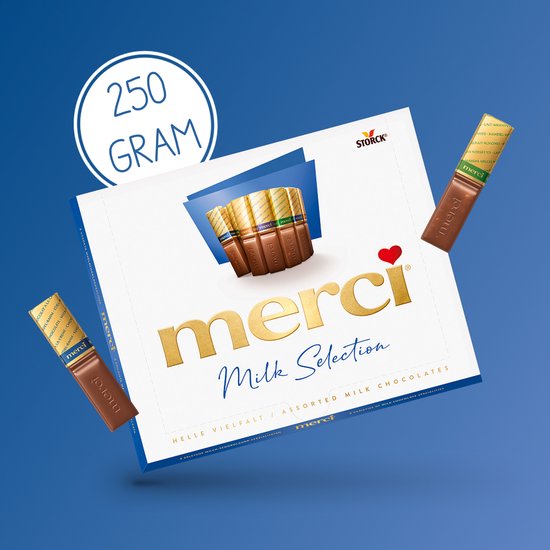 Merci Finest Selection - Melk - Chocolade - tray a 10 x 250 gram | bol