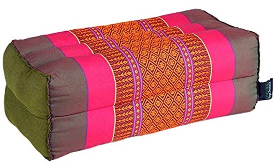 Zafu standaard yoga- en meditatiekussen - Kapok - Hoge dichtheid - 100% natuurlijk - Comfortabel en stabiel sitzen van Yogi & Yogini — afbeelding 5