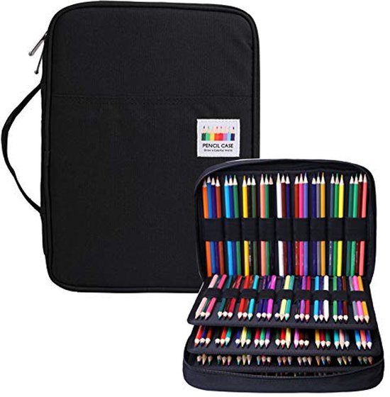 Opbergtas Potloden Markers Grote Potlood Etui AYVANBER Grande Capacité Couleur étui à Crayons Organisateur 304 Fentes Opbergsysteem Markers Etui 120