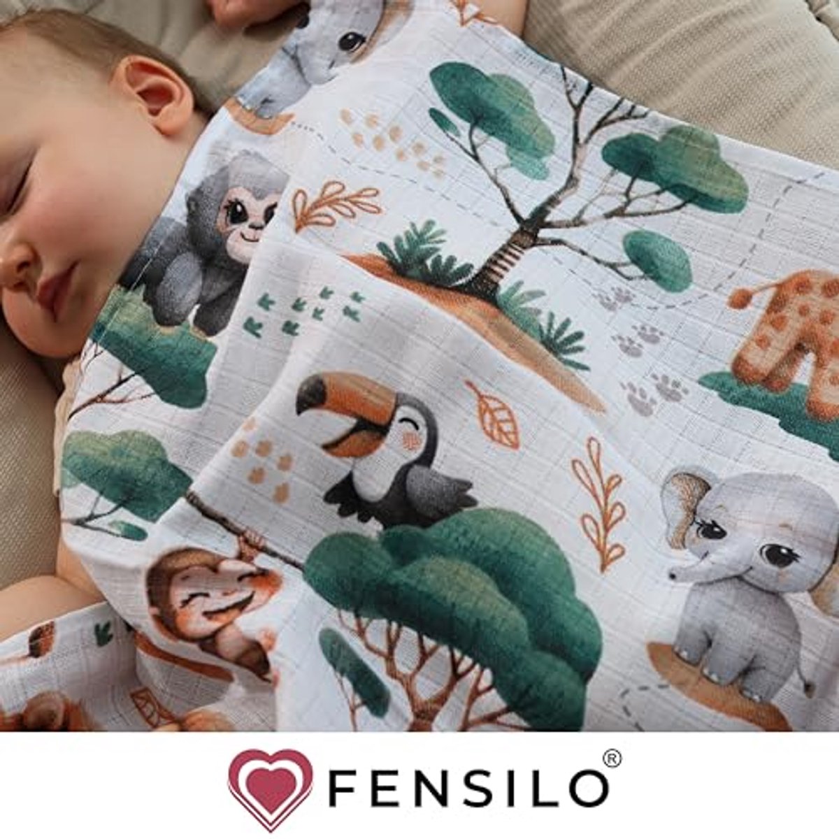 Babyluiers en Spuugdoeken – Set van 10 Stuks, 70 x 80 cm van 100% Katoen – Veelzijdige en Duurzame Doeken voor Baby's