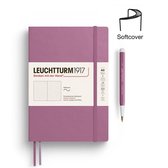 Leuchtturm1917 A5 Medium Notitieboek Softcover dotted Dusty Rose