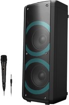 Denver Bluetooth Speaker Party Box - Discolichten - Partybox - Incl. Microfoon - BPS352