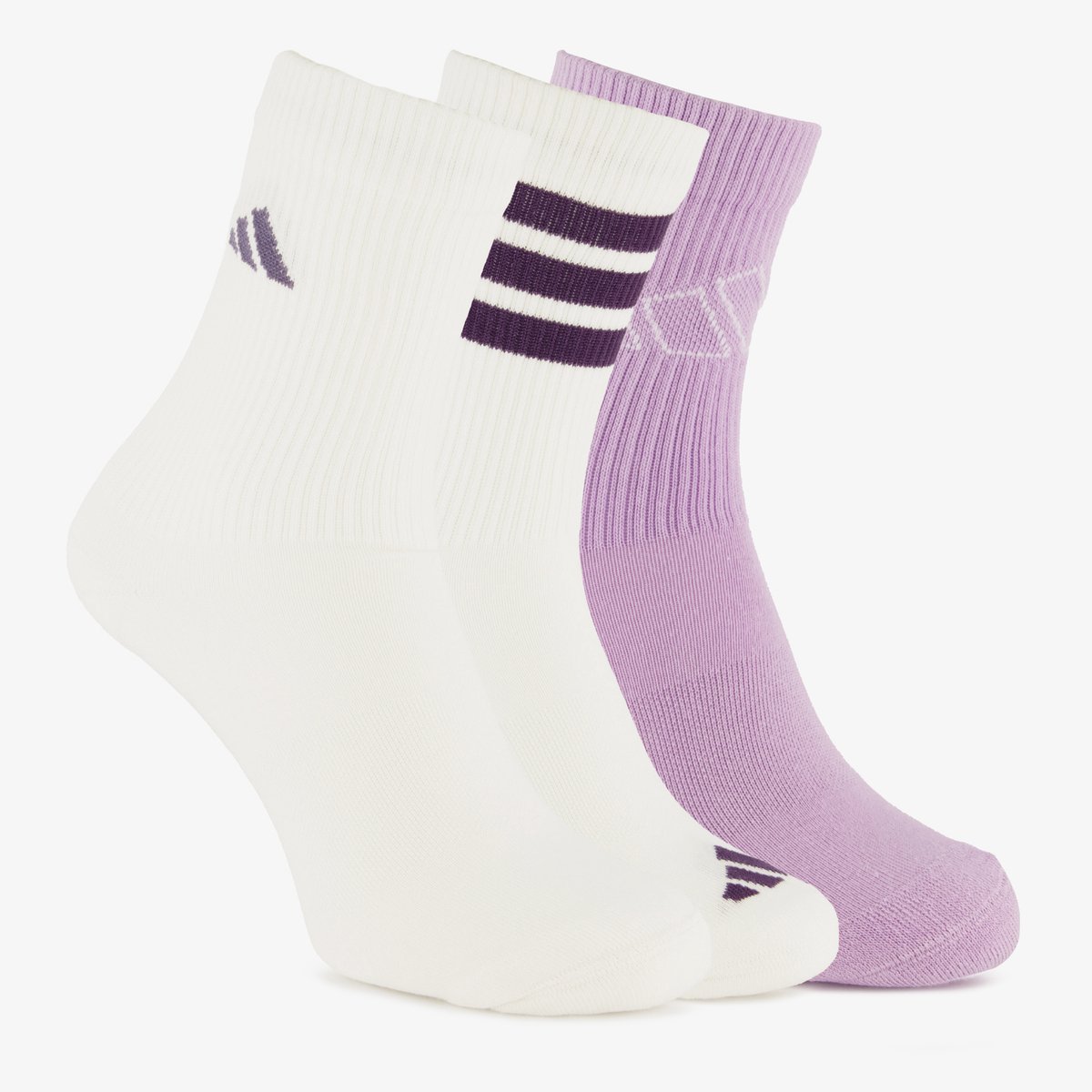Adidas 3-pack unisex sokken Wit