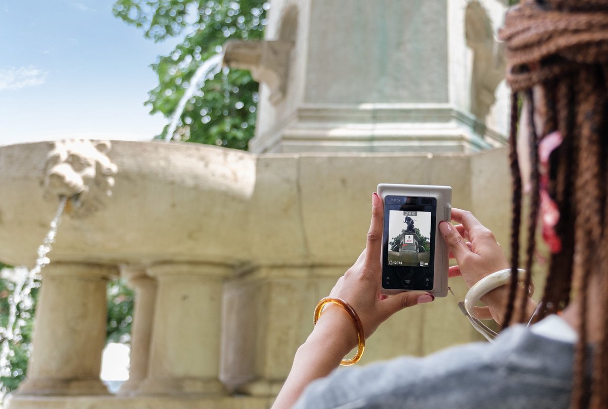 Fujifilm instax mini Liplay+ instant camera met geluid thumbnail 5