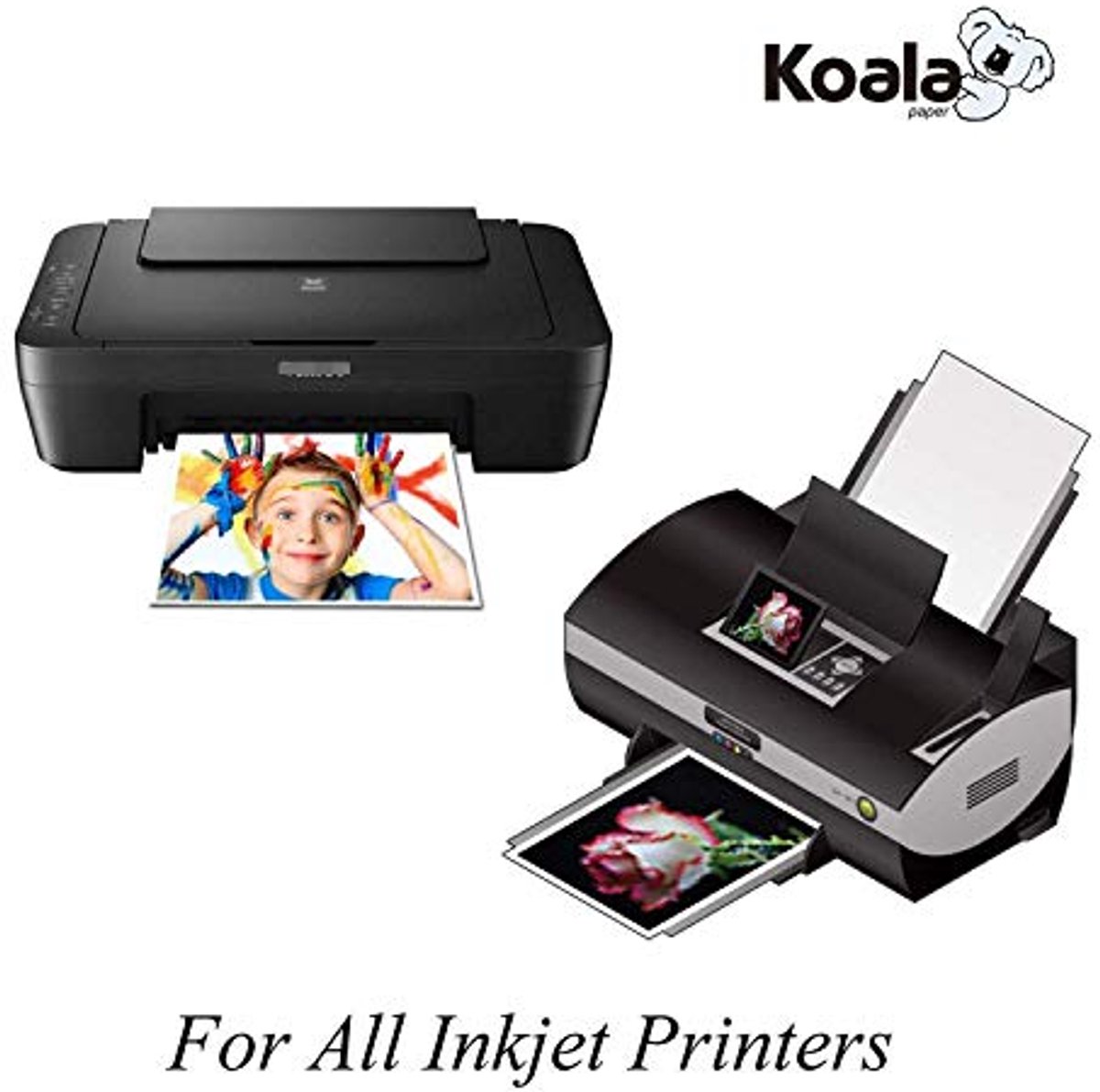 Dubbelzijdig Glanzend Inkjet Fotopapier A4 - 120 g/m² - 100 Vellen voor Inkjetprinters