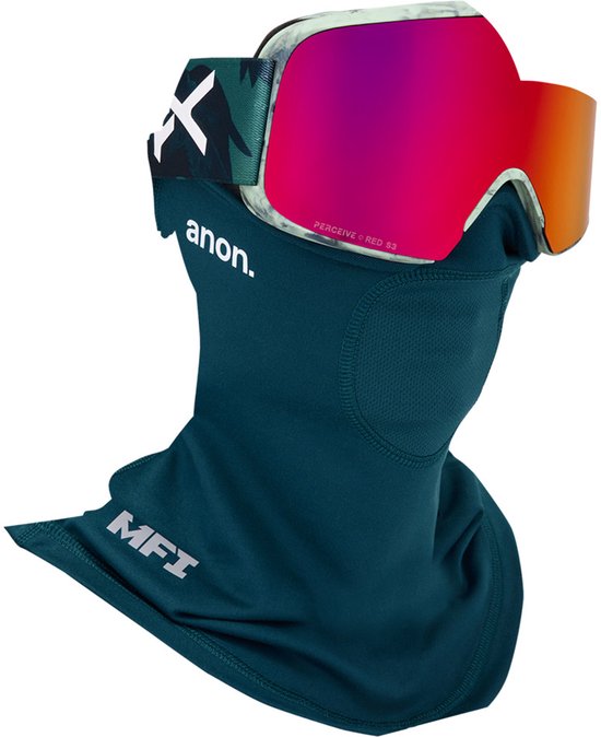 Anon M6 Skibril Blauw Perceive Sunny Red/CAT3