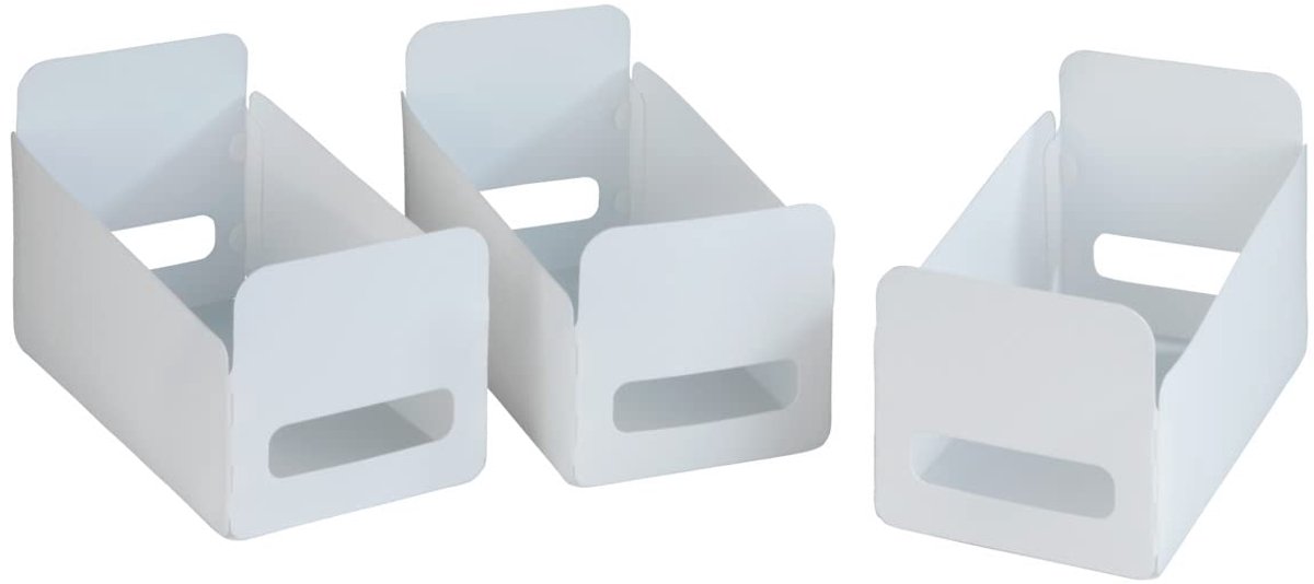 Ibenzoa® Set van drie praktische opbergboxen voor veelzijdig gebruik in huis