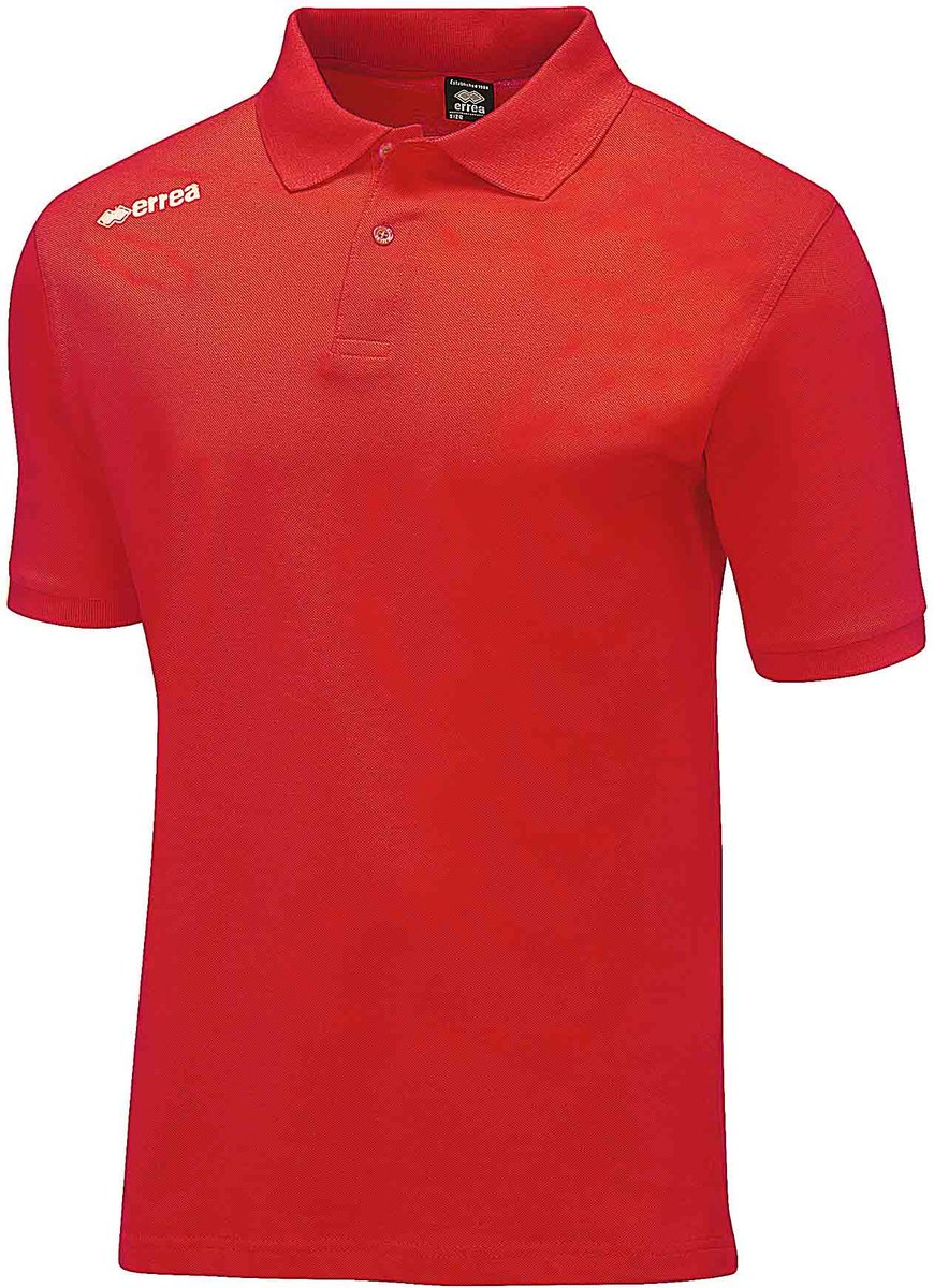 Polo Errea Team Colour 2012 Jr K M Rood - Sportswear - Kinderen