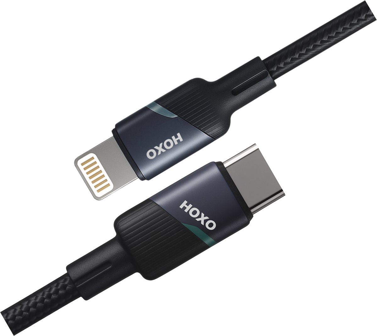 USB C Kabel 2 Meter - Snellader 27W - Oplaadkabel geschikt voor Lightning - Serie 14, 13, 12, 11, X