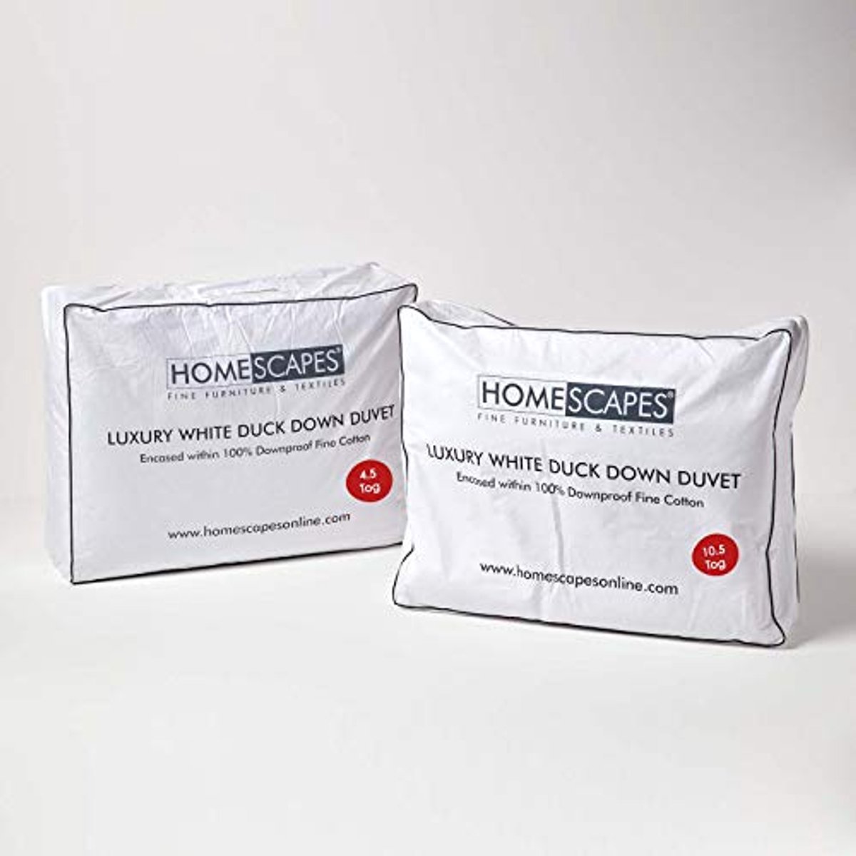 Image of 3 in 1 All Seasons Super King Dekbed - 15 TOG - Luxe Eendenveren & Dons - Anti-Allergie Katoen Cover - Wasbaar
