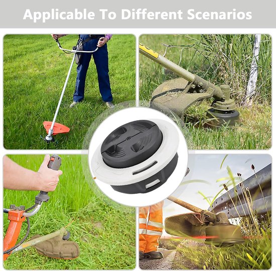 C26-2 Trimmerkop 4002 710 2169 - Geschikt voor Stihl AutoCut C26-2 FS55 FS55R FS56 FS56RC FS70 FS70R FS80 FS85 FS90 FS90R FS91 FS91R FS94 FS94R FS110 FS111R FS111RX FS120 FS130 Draadtrimmer van Merkloos	 — afbeelding 3