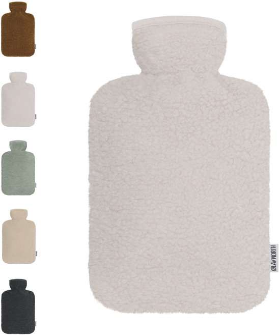 Ølav North Kruik met Teddy hoes