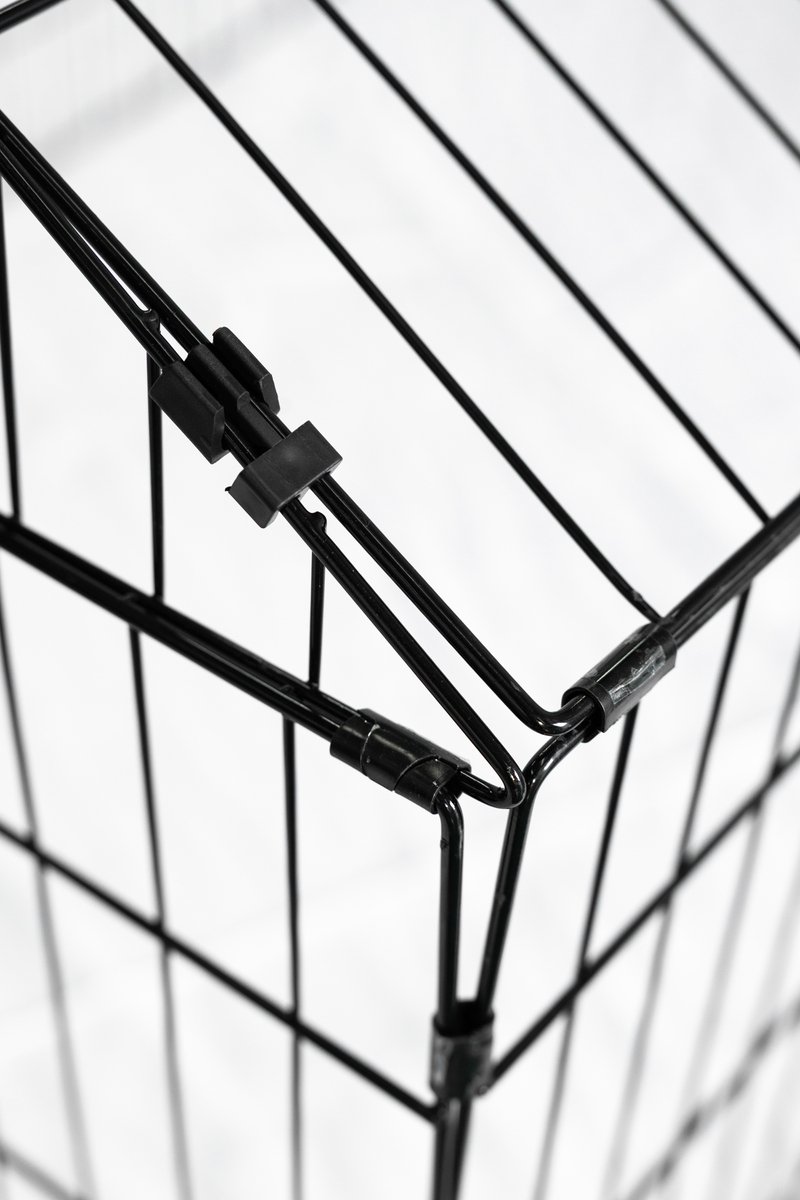 Qoozi Pet Konijnenren – 220x85x103 cm – Met Afdekzeil (Oxford 190T, Groen) – Opvouwbare Dierenren voor Buiten – Stevig & Weerbestendig – QZ1121536 thumbnail 8