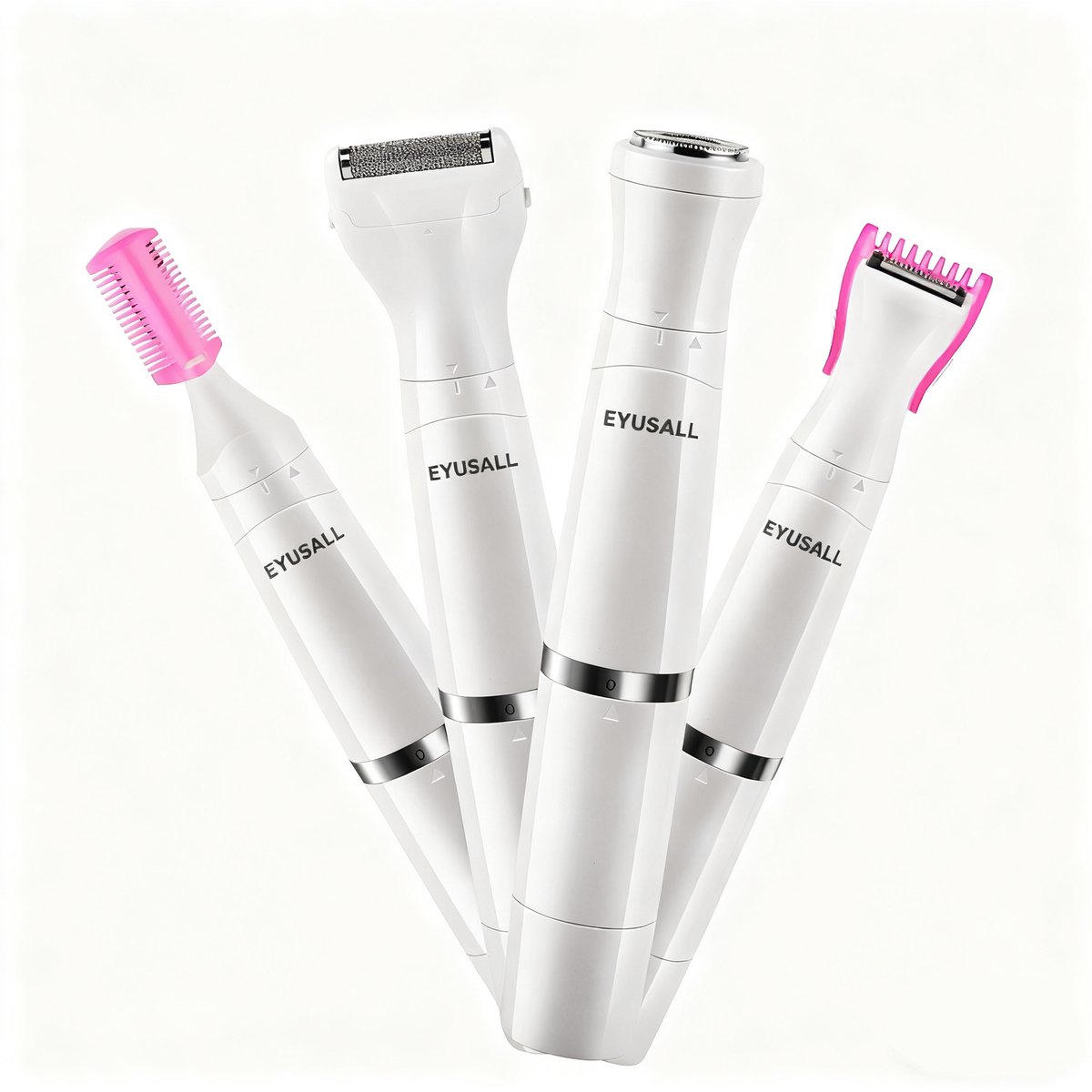 EYUSALL 4-in-1 Ontharingsapparaat voor Vrouwen - Elektrische Epilator voor Nat & Droog Gebruik