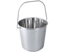 Stainless Steel Kitchen Bucket 12L - Versatile Food Storage Solution