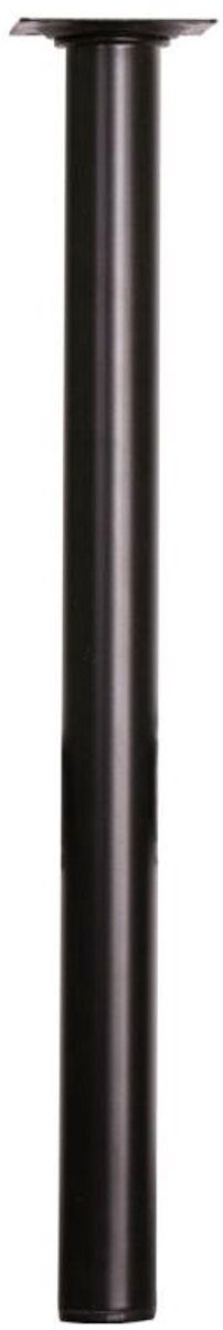 meubelpoot rond 40x3cm zwart