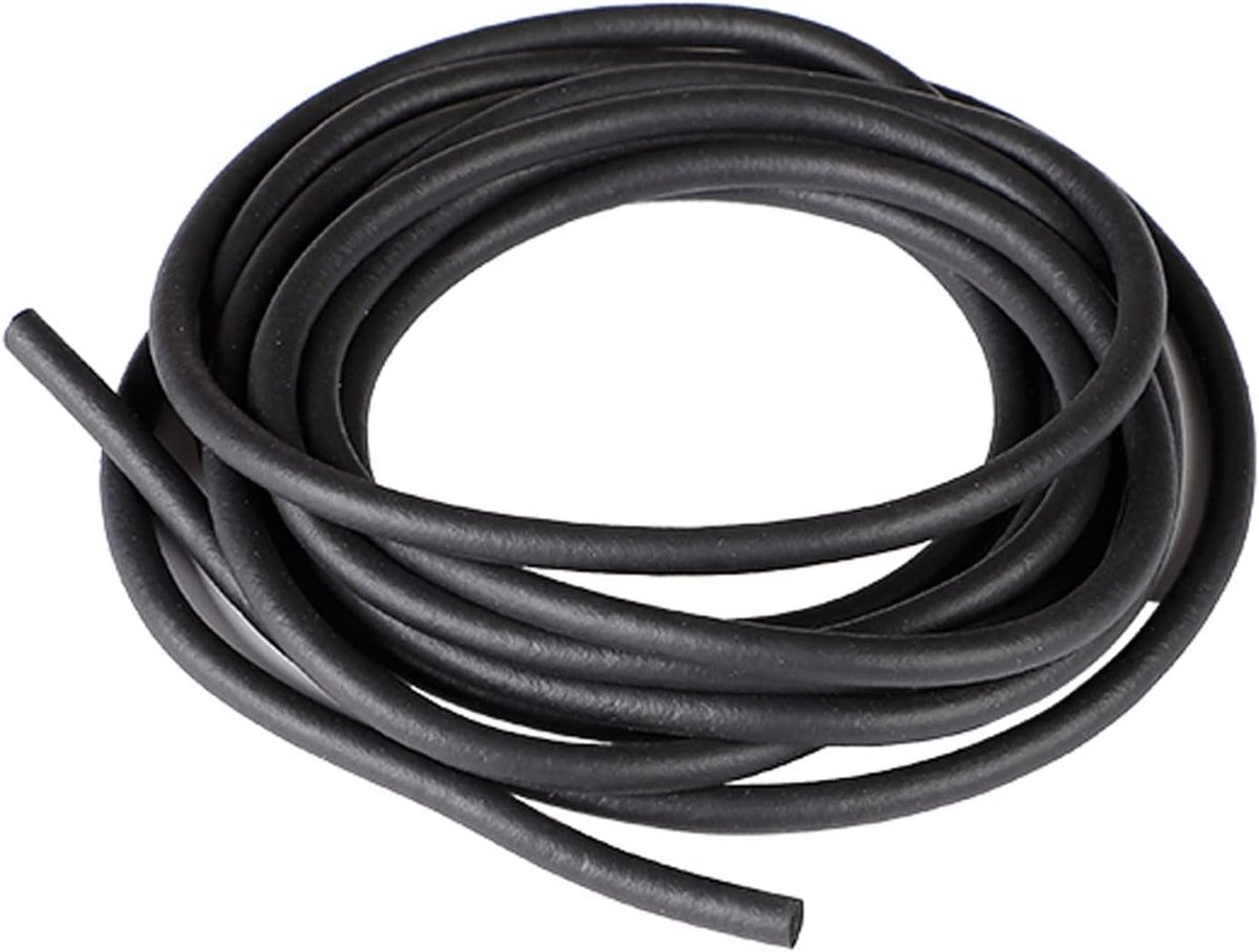 EPDM Foam Rubber Weather Seal Strip 6mm Diameter x 3m Long - Ronde Solid Foam Strip Rubber