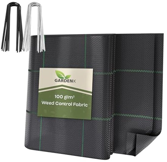 GARDENIX Tuindoek tegen onkruid onkruiddoek waterdoorlatend 150 g/m²