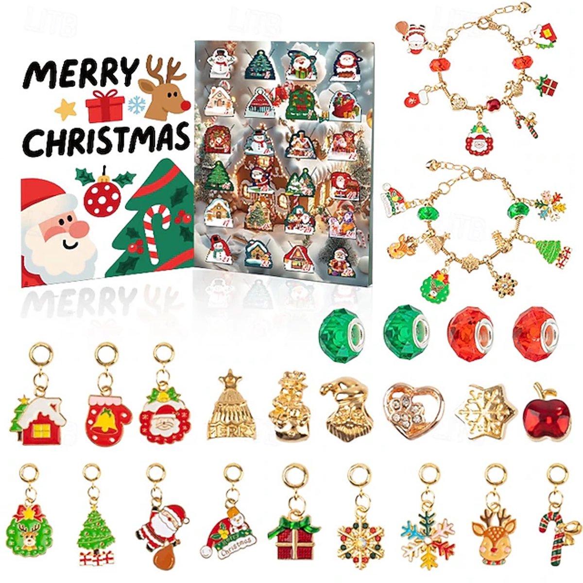 Schmuck-Adventskalender 2025, 22 Türchen zur Schmuck-Adventskalender 2025, 22 Türchen zur