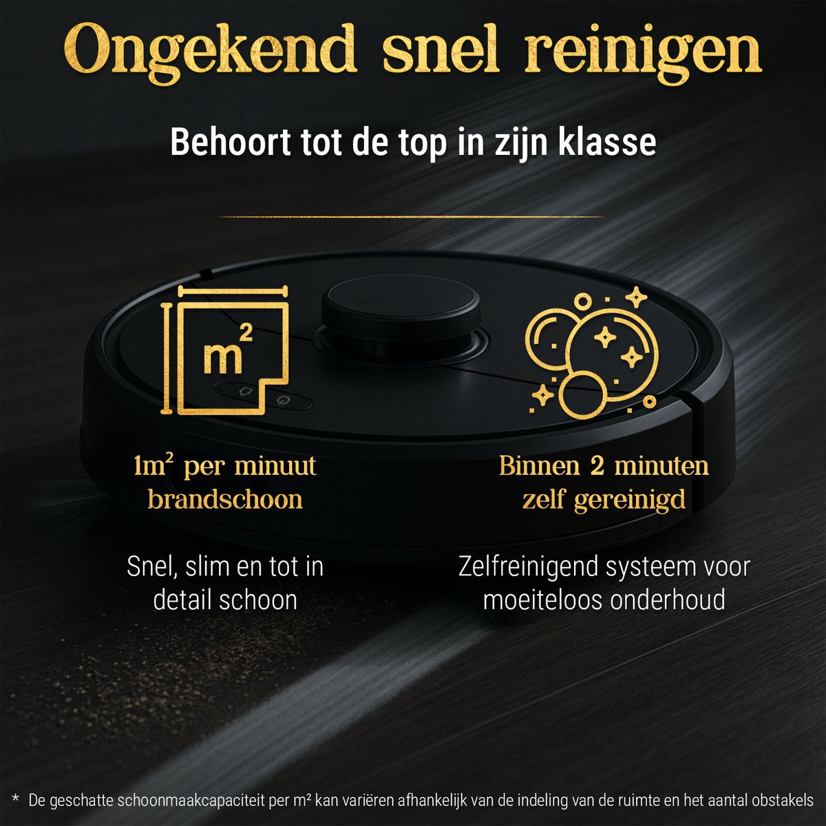 SwayTosh Nobilenta V2 – Robotstofzuiger Met Dweilfunctie – 10.000Pa – 2025 – AI Intelligence – Zelfreinigend Station & Auto-Dweilpad Reiniging – Drempels Tot 3 Cm – Volledig Beheer Via App – Robotstofzuiger Met Laadstation — afbeelding 7