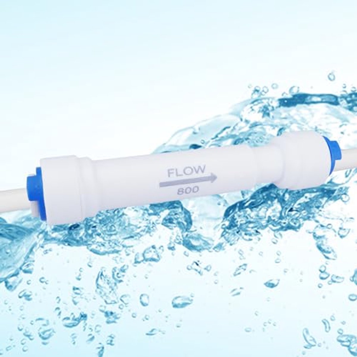Debietbegrenzer 800CC voor 1/4" (6,35mm) Waterslang voor Omgekeerde Osmose en Waterfilter