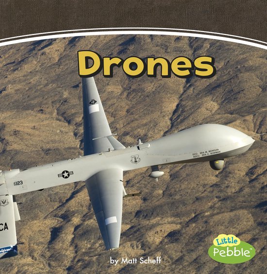 Mighty Military Machines - Drones - cover
