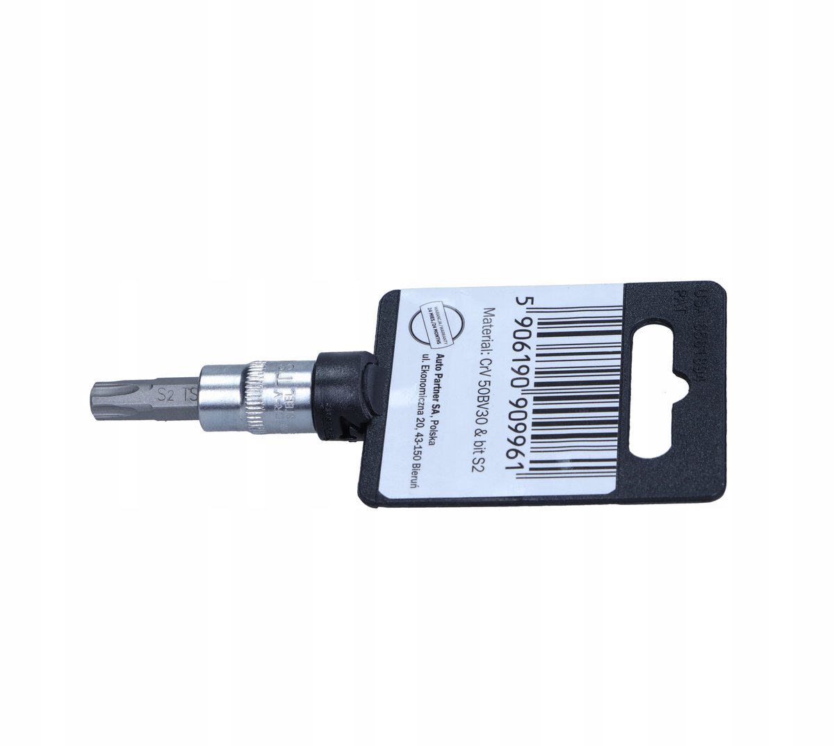ROOKS Torx-5 Veiligheidssleutel 1/4" TS40 CrV50Bv30/S2
