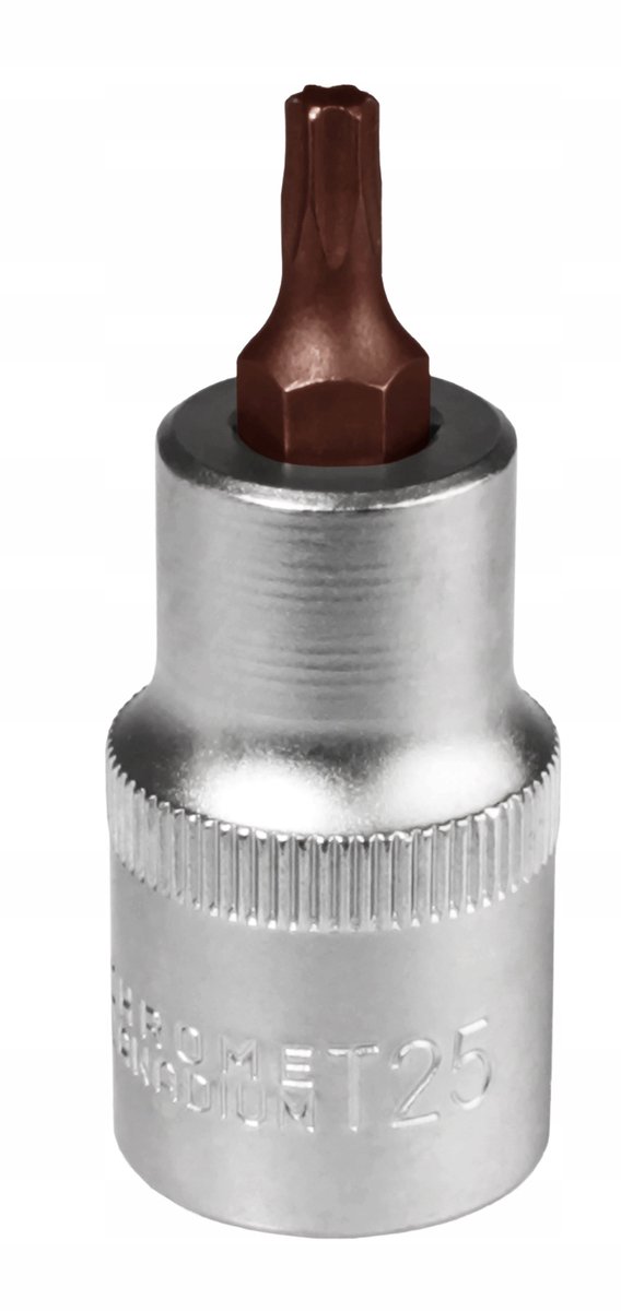 MJW Torx Bitdopslot 1/2" T25 - Kwaliteit S2 Staal