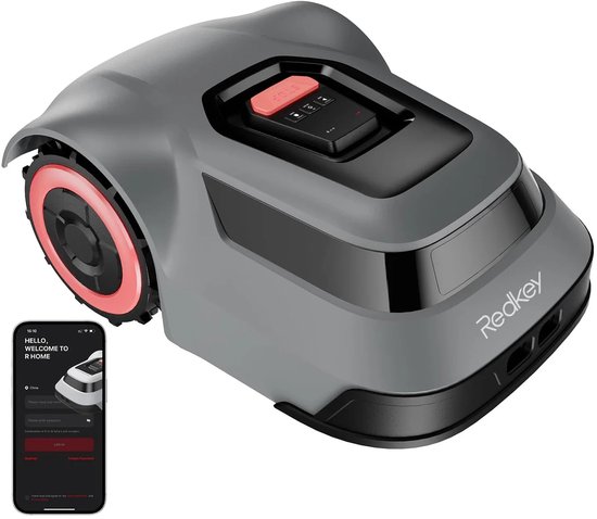 Robotgrasmaaier Benelux Select – App-bediening, 45% helling, tot 100 m²/uur, instelbare maaihoogte 3-7 cm