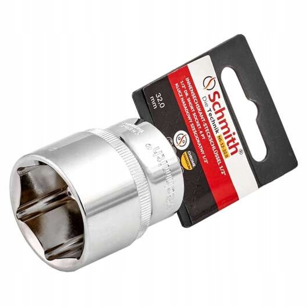 Dopsleutel 1/2" 20 mm - Hoogwaardig chroom-vanadiumstaal
