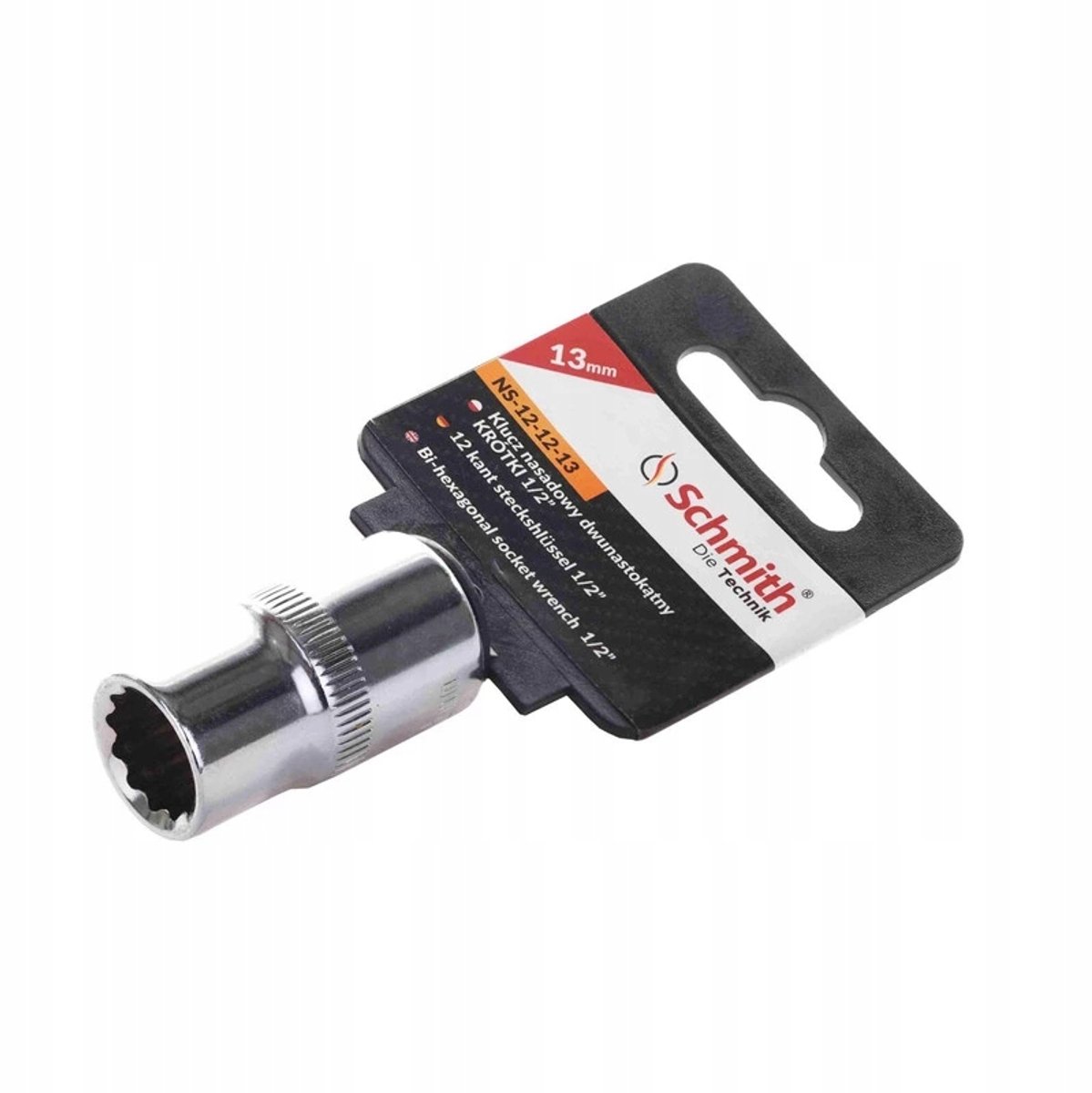 Schmith 1/2" 13mm Doppelsleutel Dop - Duurzaam CrV Staal