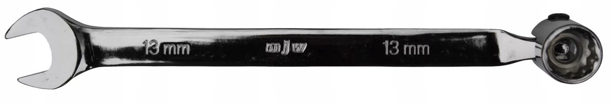 MJW Ringsteeksleutel 13 mm - Hoge Kwaliteit CrV Staal