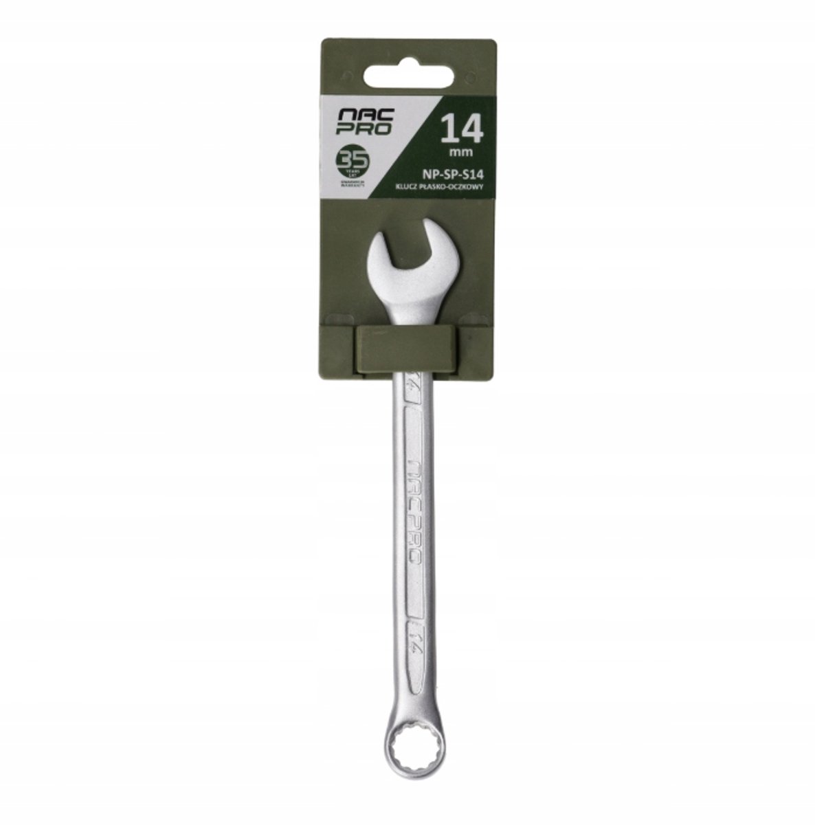 NAC PRO Ringsleutel 14 mm DIN 3113 CrV