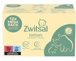 Zwitsal - Billendoekjes Lotion - 12 x 65 - 780 babydoekjes