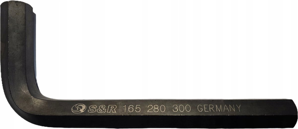 S&R Inbussleutel HEX Kaart 32x315x125 mm