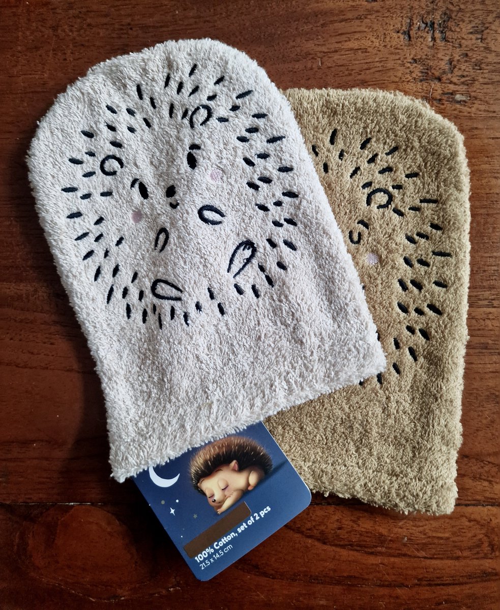 2 stuks Kinder washandjes
