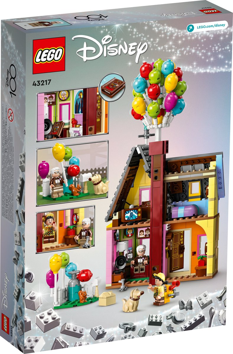 LEGO Disney en Pixar Huis uit de film 'Up' Disney's 100e Verjaardag Serie Speelgoed Modelbouwset - 43217 — afbeelding 17