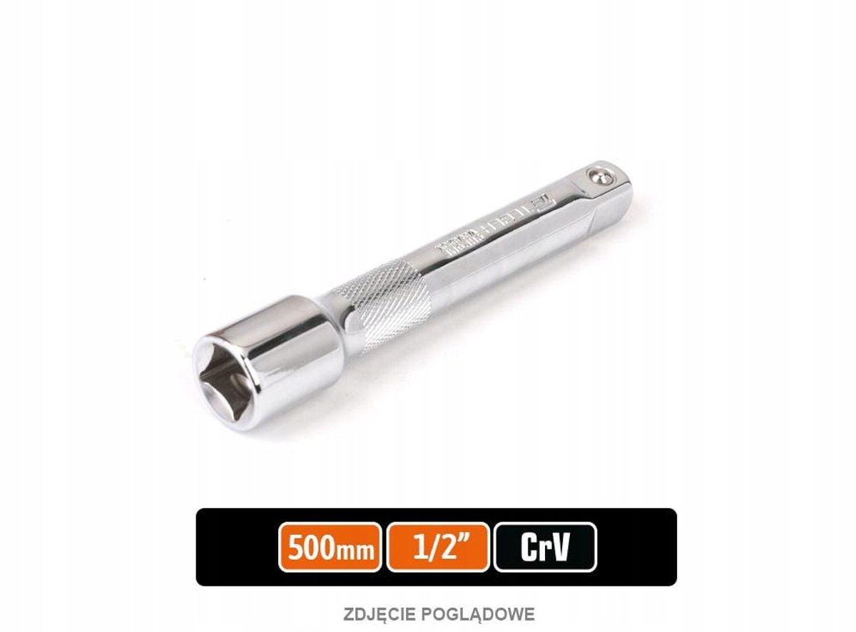Verlengstuk Dop 1/2" 500 mm CRV Staal