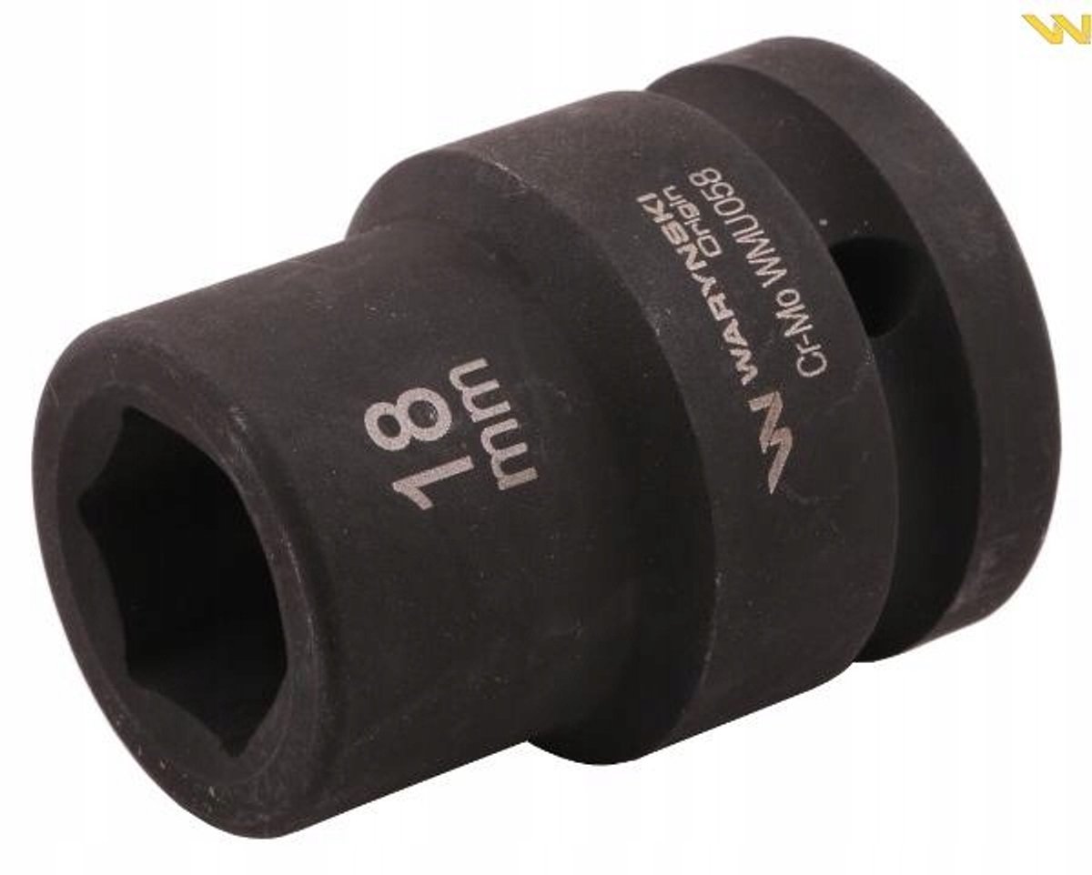 Slagdop 3/4" 18mm Zeskant CrMo DIN 3129