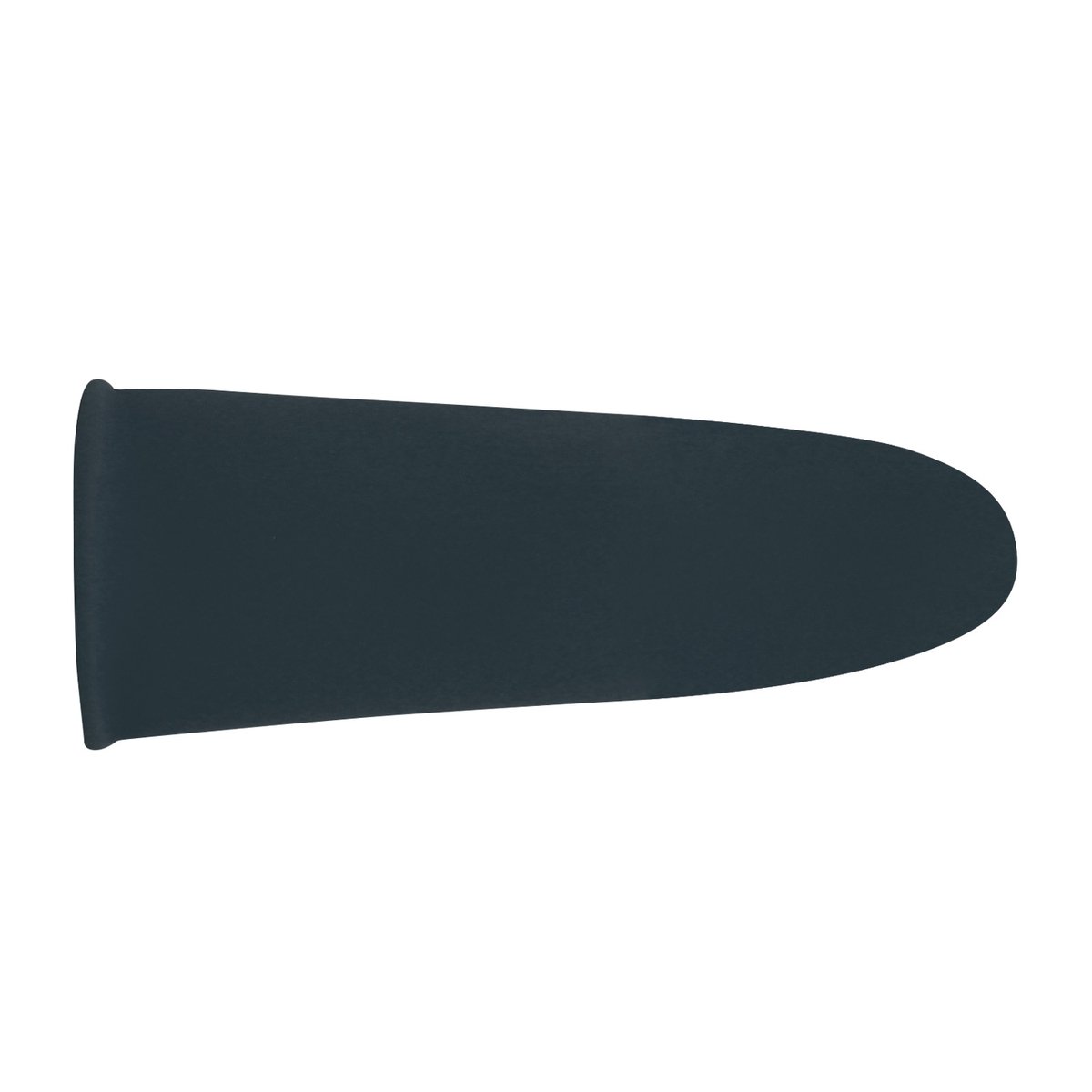 Bergeon vingercondooms 7968-15-144, zwart, antistatisch, poedervrij, maat S, 144 stuks