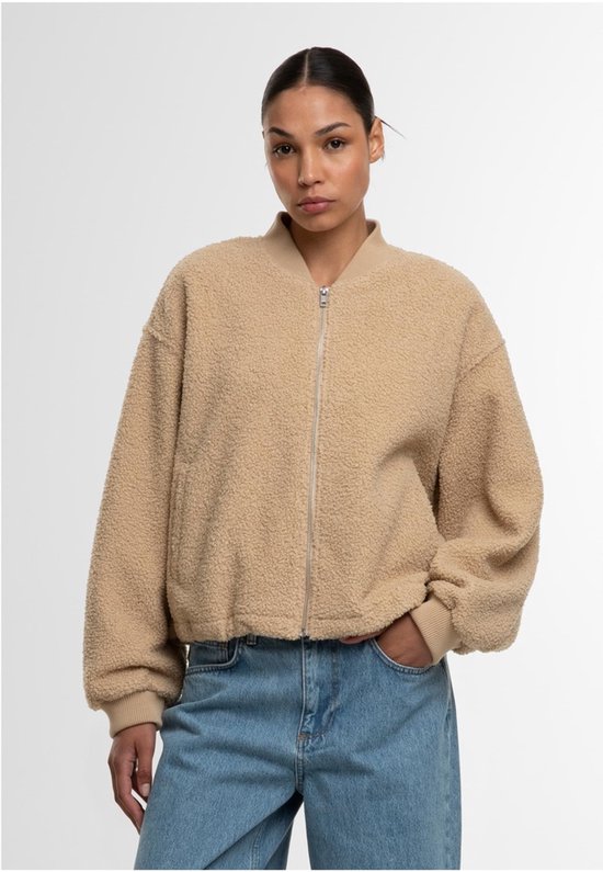Urban Classics - Blouson aviateur structuré - L - Beige