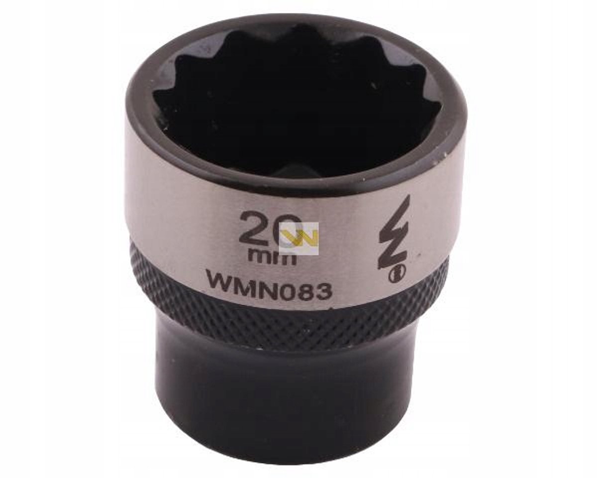Waryński 3/8" Dopsleutel 20mm 12-punts CrV50BV30