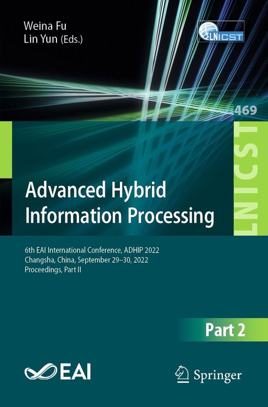 Springer Nature Proceedings Computer Science 2 - Advanced Hy ... - cover