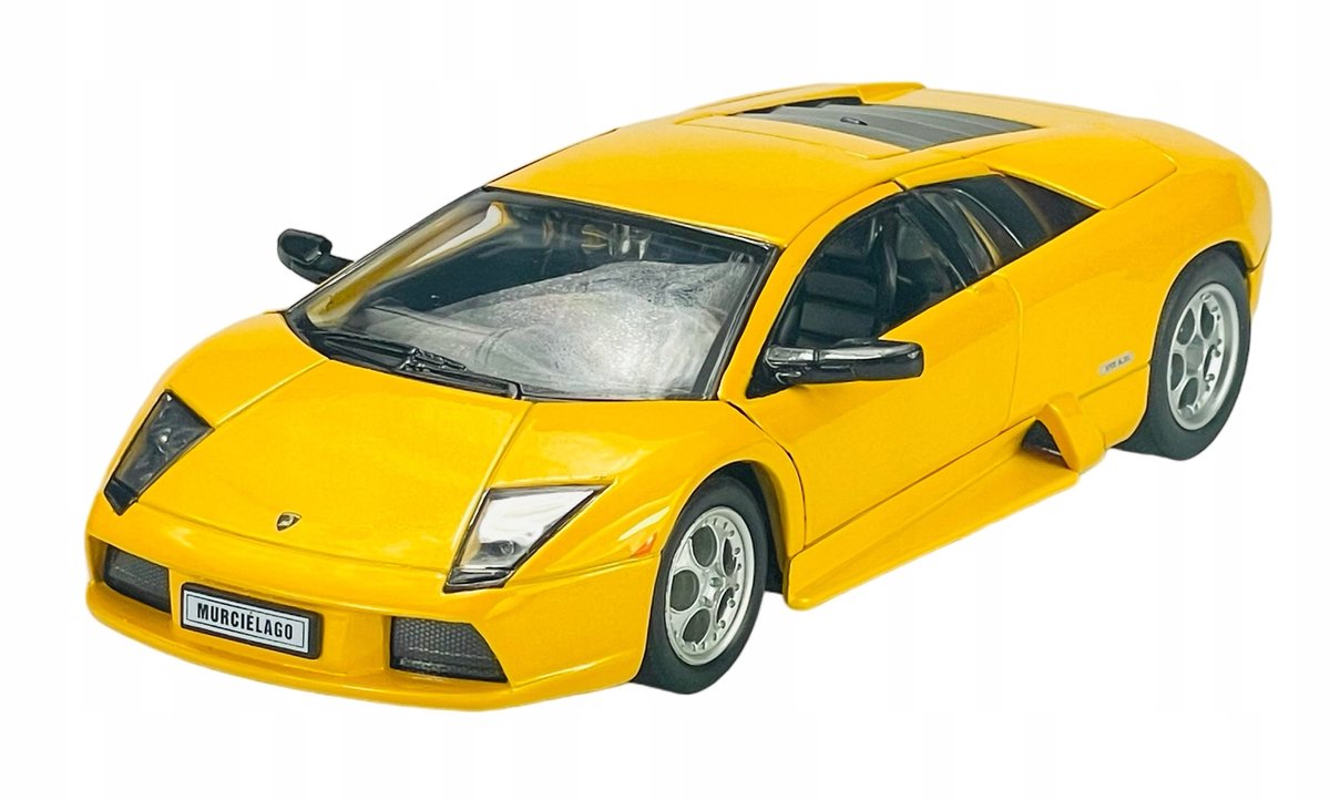 Welly Lamborghini Murcielago Geel 1:24 metalen model auto nieuw