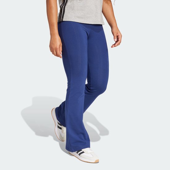 Adidas Sportswear Essentials Small Logo Flared Legging - Dames - Blauw van Merkloos — afbeelding 5