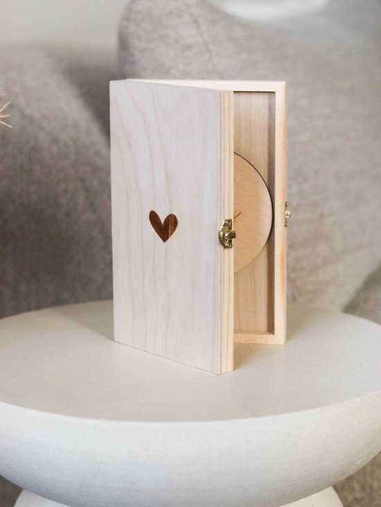 Ik word grote zus - aankondigingskistje met cirkel - zwangerschapsaankondiging - gender reveal cadeau - Fien & Feau van Fien & Feau — afbeelding 5