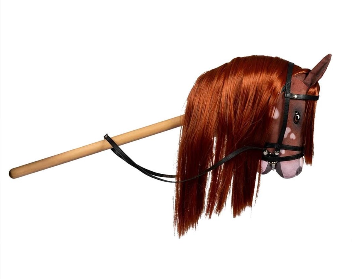 ByAstrup Stokpaard Coco Bruin Wit